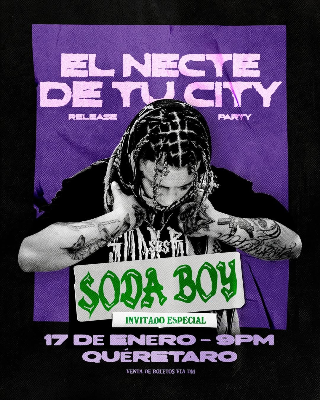 Flyer Sodaboy Querétaro